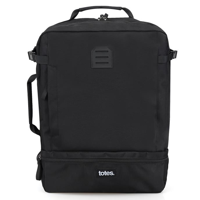 totes® Hybrid Backpack Black Extra Image 1